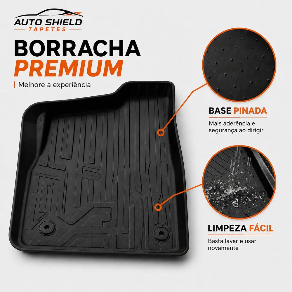 Kit completo de 5 peças para o interior do carro